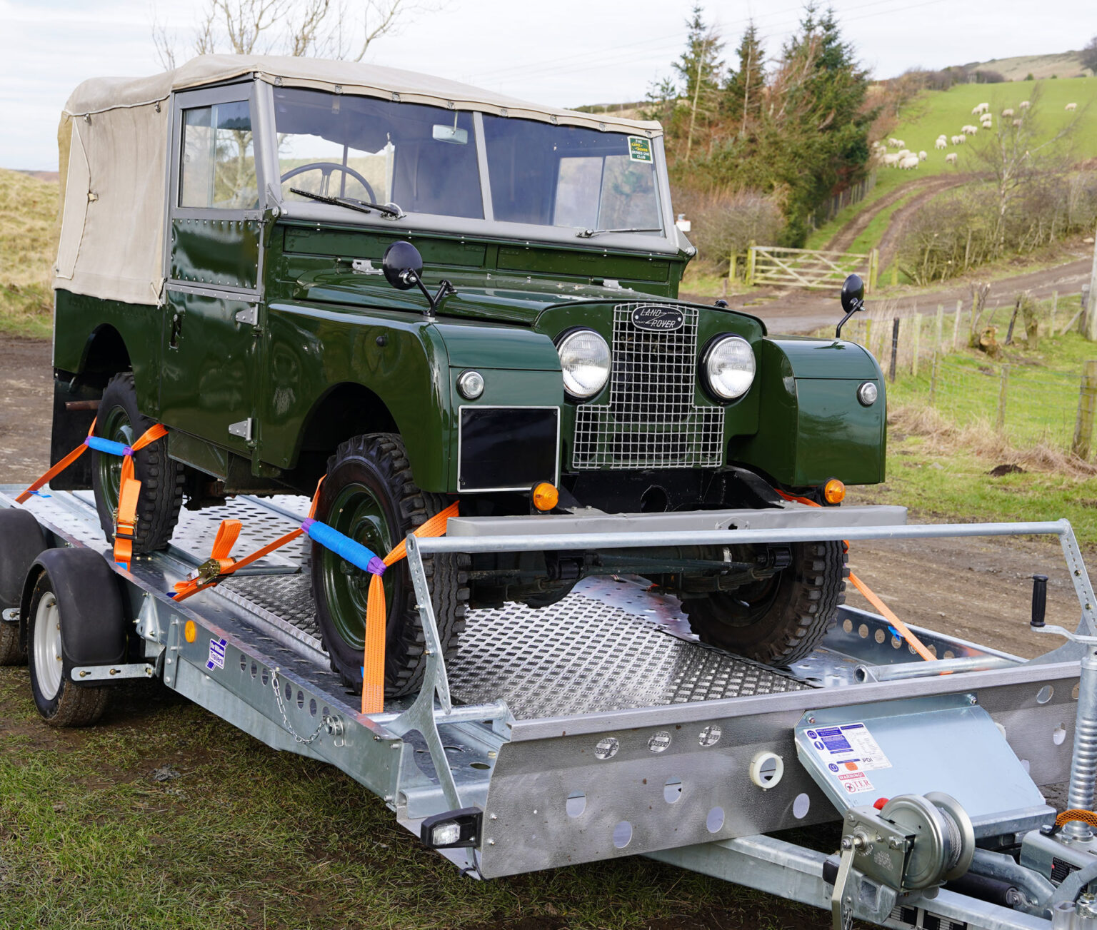 Ifor Williams Car Transporter