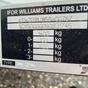 Ifor Williams GD64 General Purpose Trailer