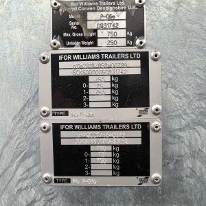 Ifor Williams PQ6e General Purpose Trailer
