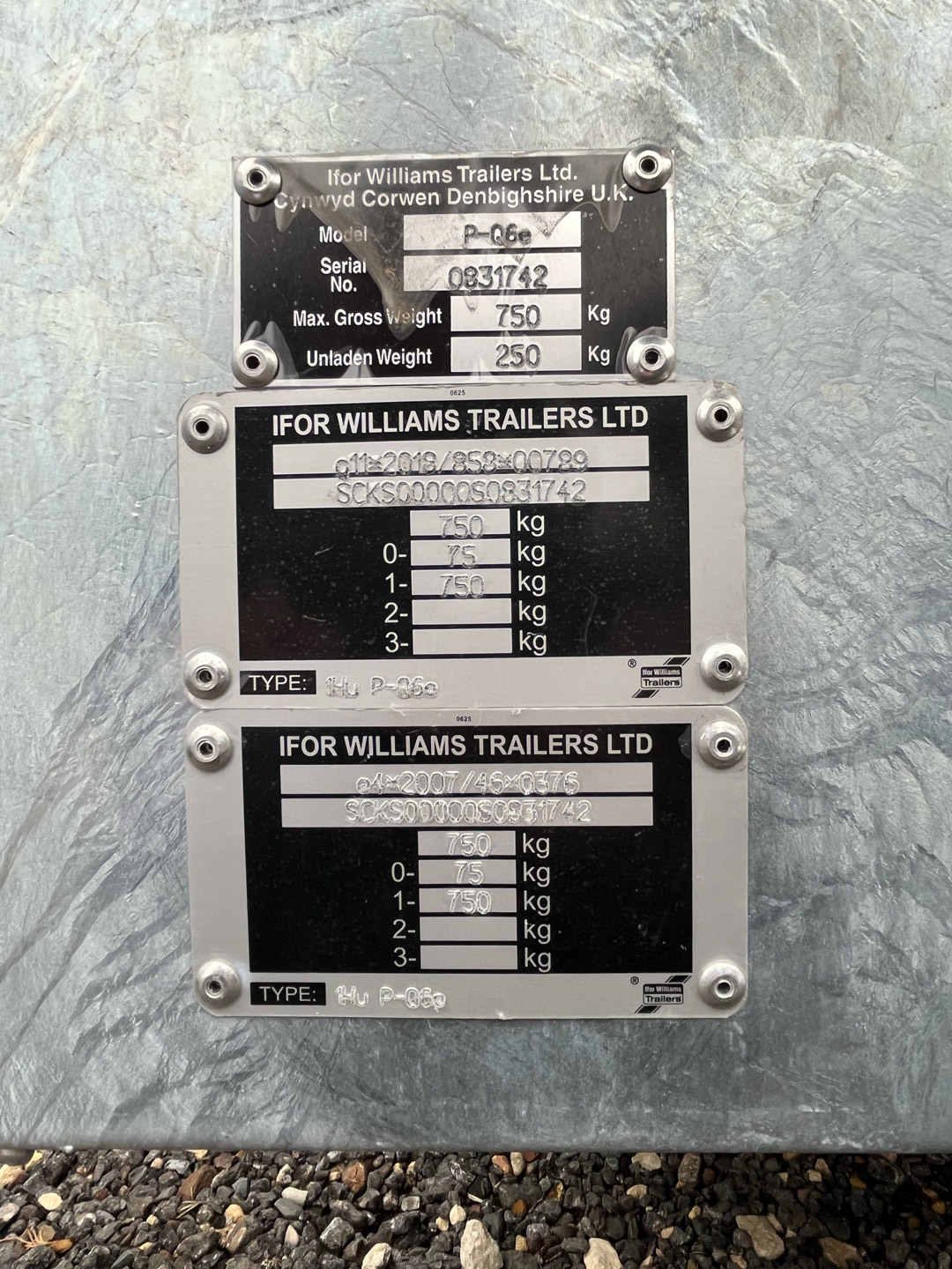 Ifor Williams PQ6e General Purpose Trailer