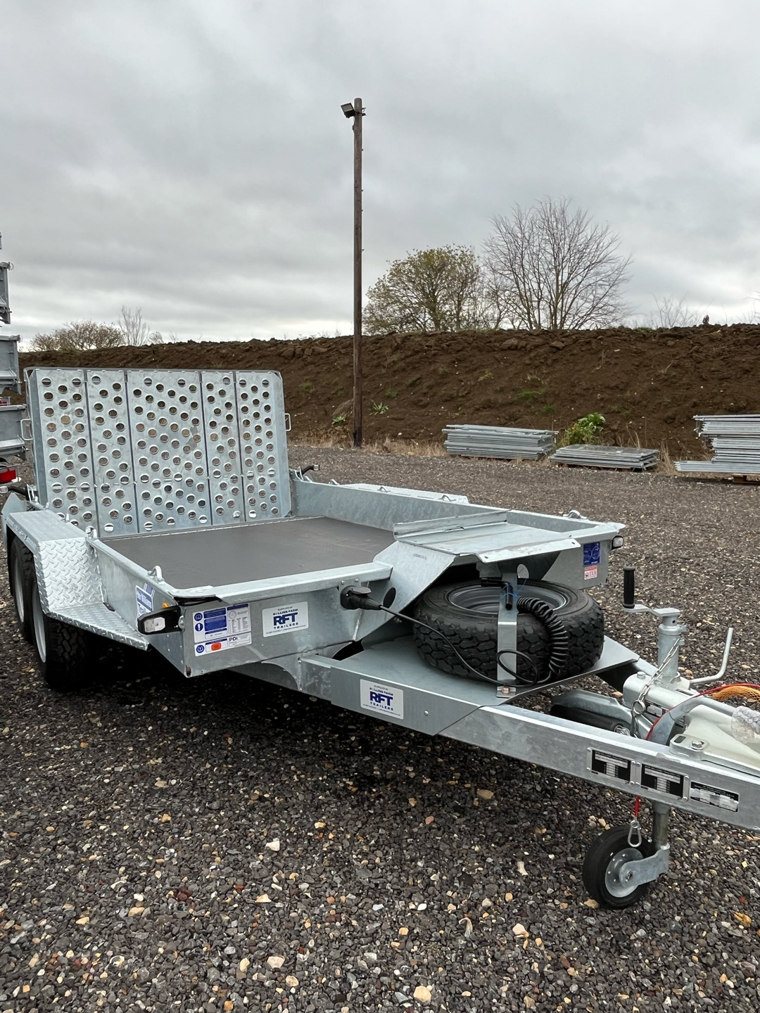 Ifor Williams GH106BT Plant Trailer