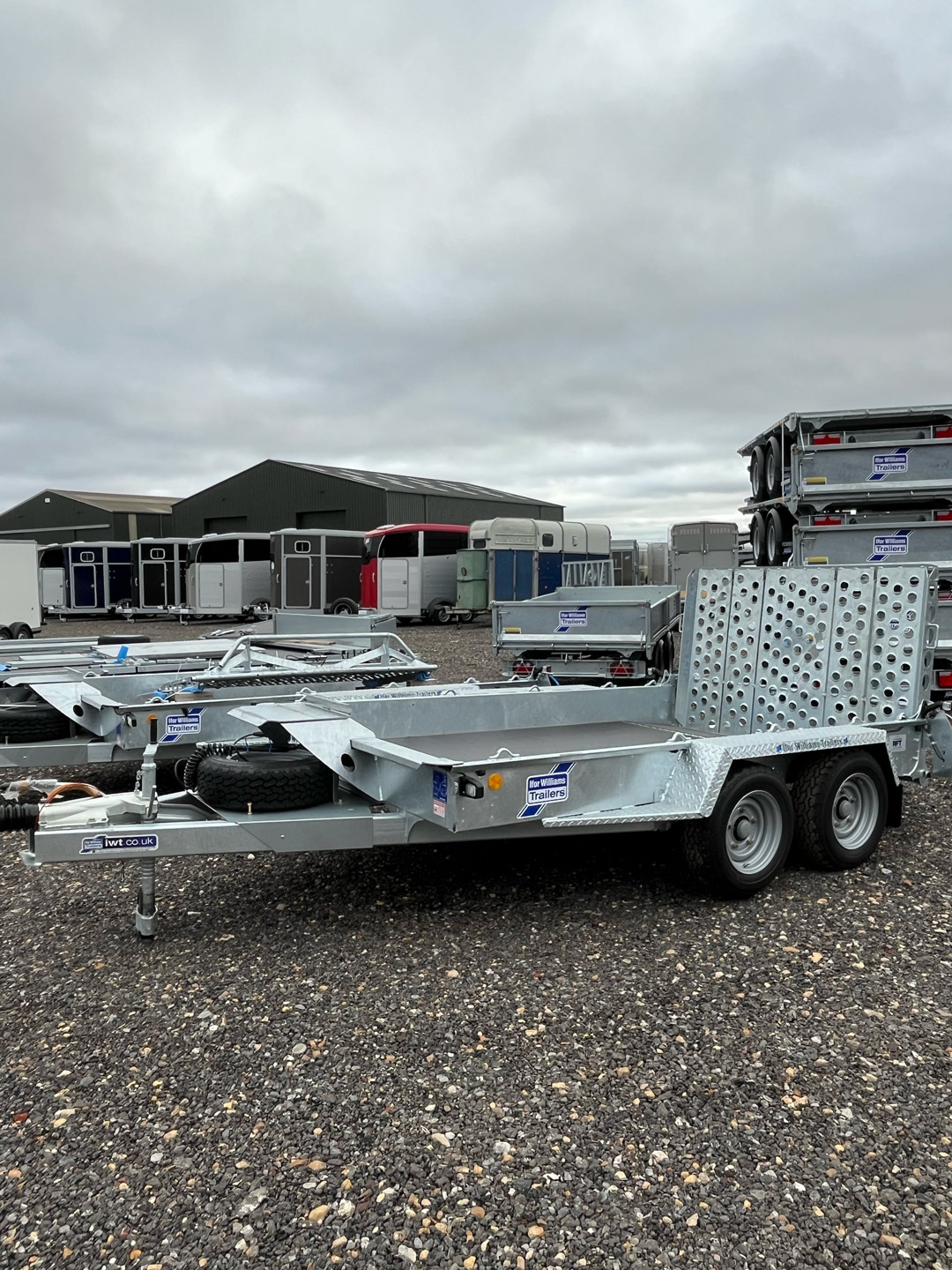 Ifor Williams GH106BT Plant Trailer