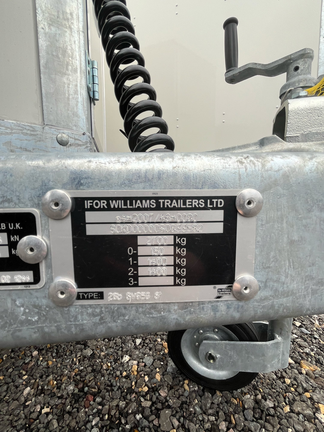 Ifor Williams BV85 Box Van