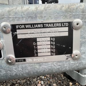 Ifor Williams BV126 Box Van