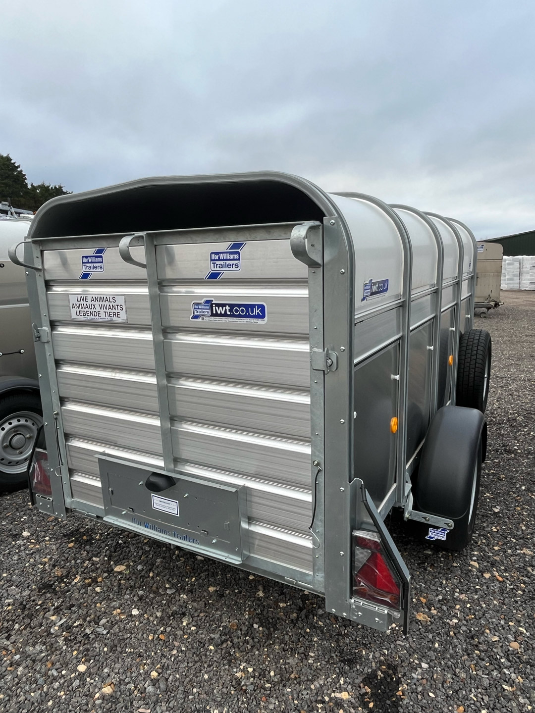 Ifor Williams P8G Livestock Tailer