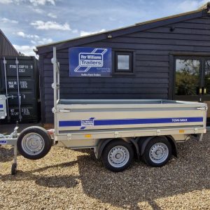 Ifor Williams TM202-2514 Tow-Max flatbed trailer with drop sides