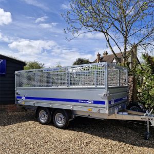 Ifor Williams TM272-3617 Tow-Max Pro Flatbed Trailer with mesh sides