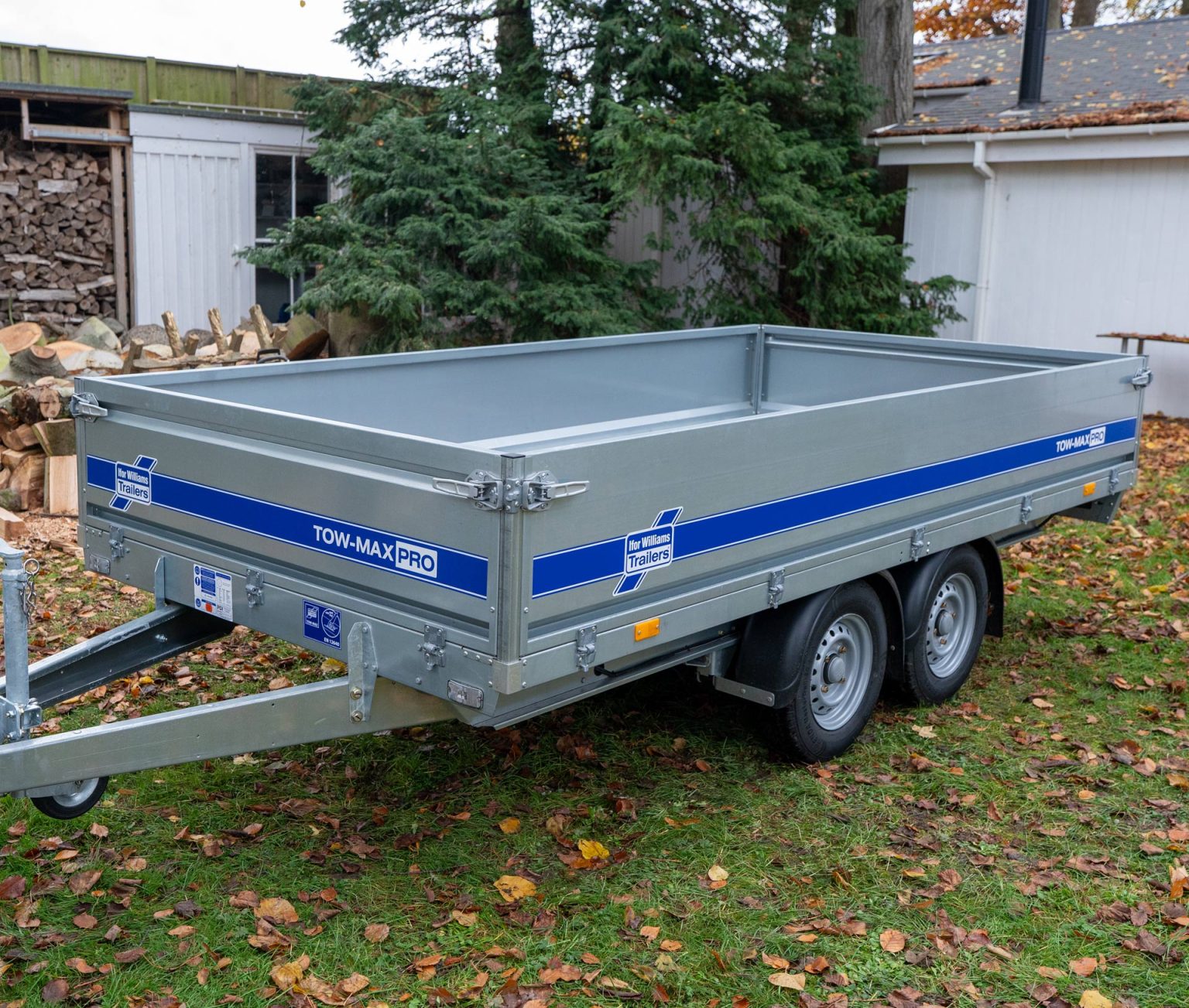 Tow-Max Pro trailer for Rollins Farm Trailers.