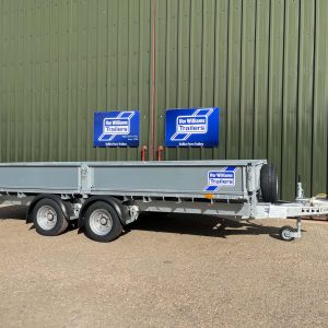 Ifor Williams LM146 Twin Axle Flatbed Trailer