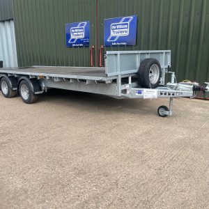 Ifor Williams LM186 Twin Axle Flatbed Trailer